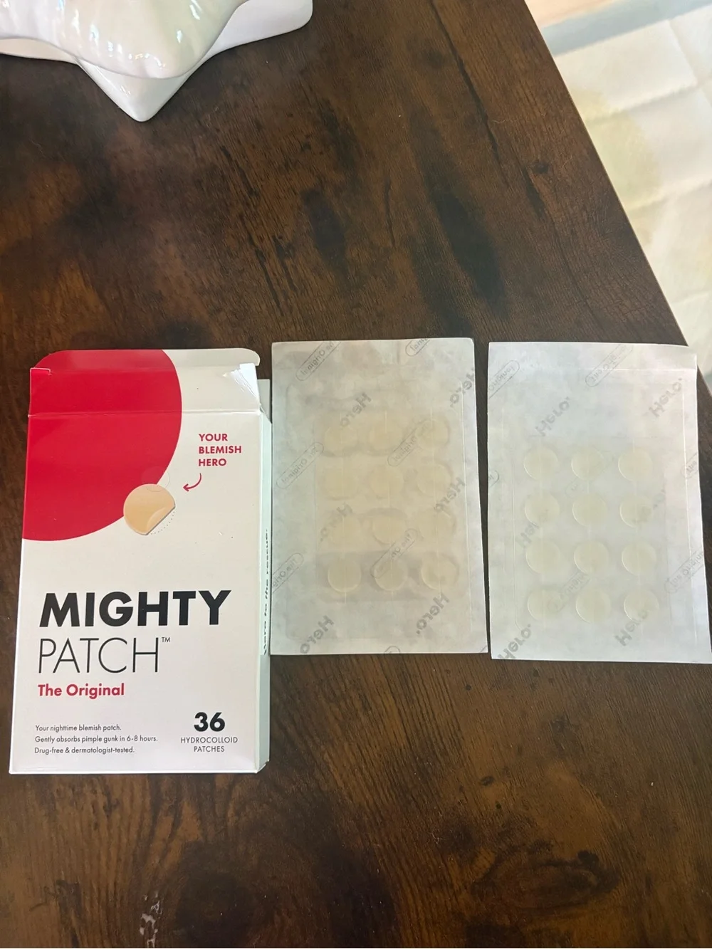 Mighty Patch The Original Hydrocolloid Blemish Patches - Beige 24 left
